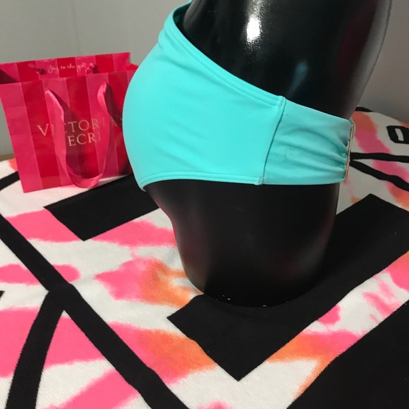 🏖 VICTORIA SECRETS AQUA BATHING SUIT BOTTOM ⛱ - Picture 5 of 8